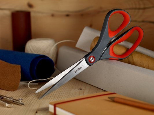 3M Schere 20.5cm mit Metallisch Klinge Gray 1Stück