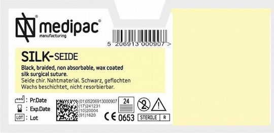 Medipac Ράμματα Silk 2/0 26mm