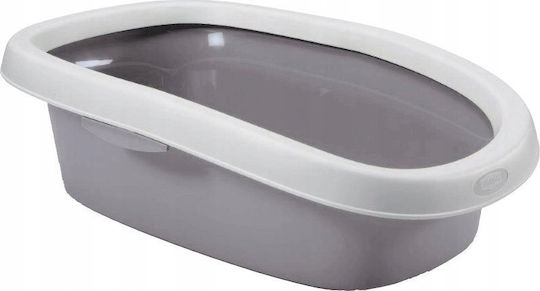 Stefanplast Sprint 20 Λεκάνη Γάτας Γκρι Μ58 x Π39 x Υ39cm
