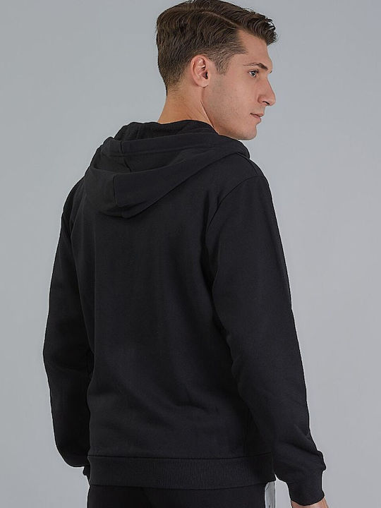 Cardigan With Hood Black