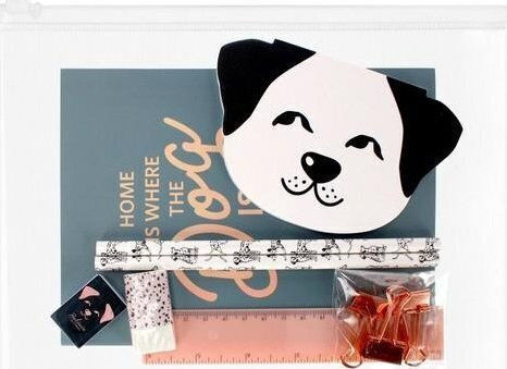Zmart Imports Kids Stationery Set with Pencil, Sharpener, Eraser, Notepad and Ruler 8pcs