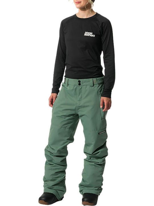 Horsefeathers OW227H Women's Trousers for Ski & Snowboard Green
