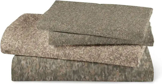 Borea Set Cearșafuri cu Elastic 160x200+40cm. Honor Ladi 4buc