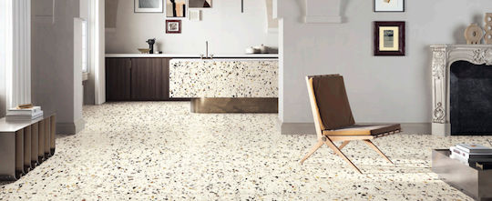 La Fenice 9663 Fliese Für Außenbereich Boden / Wand Porzellan Matt 80x80cm Beige