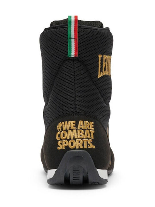 Leone 1947 Boxing Shoes Black