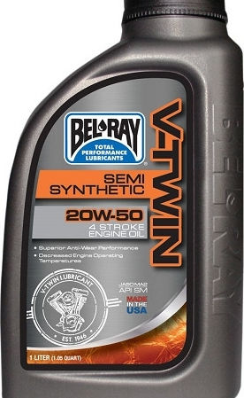 Bel-ray Ulei Semi Sintetic V-twin 20w-50 1l Motoare 4t