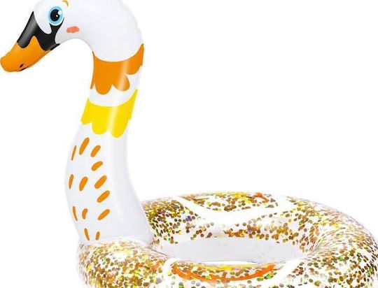 Bestway Детски Плувен Кръг Swan с Диаметър 61см. от 0 Години Бял