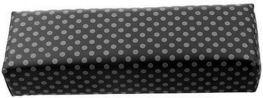 Waterproof Polka Dot Manicure & Pedicure Cushion Black