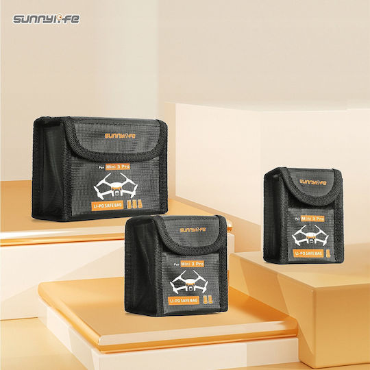 Sunnylife Husă De Transport Pentru Baterie Neagră Pentru DJI Mini 3 Pro