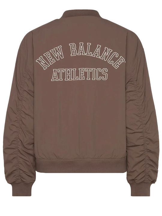 Κοντό Γυναικείο Bomber Jacket Dark Mushroom