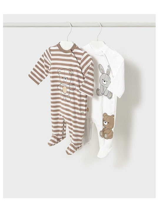 Mayoral Baby Bodysuit Set Long-Sleeved 2pcs