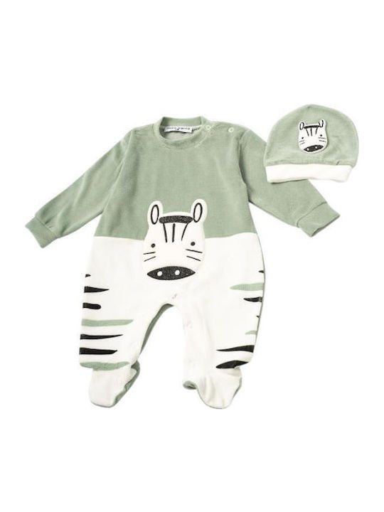 Evita Set Zebra Onesie