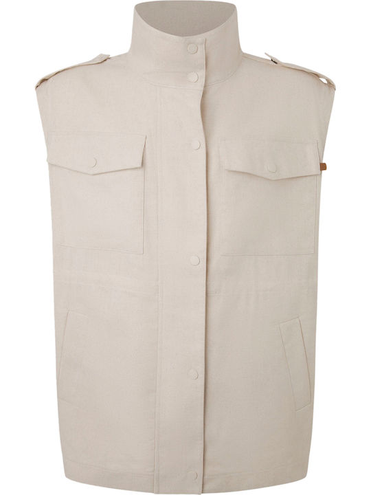 Women's Short Lifestyle Jacket for Winter White