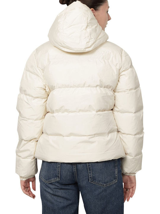 Scurtă Jachetă de femei Puffer Cream