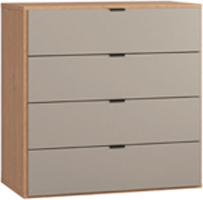 Kinderkommode Simple mit 4 Schubladen 90x47x90 cm