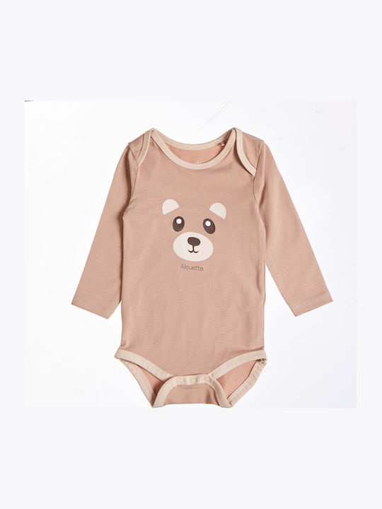 Tender Comforts Baby Bodysuit Set Long-Sleeved Multicolour 3pcs