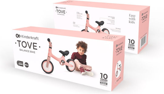 Kinderkraft Παιδικό Ποδήλατο Ισορροπίας Tove Ροζ