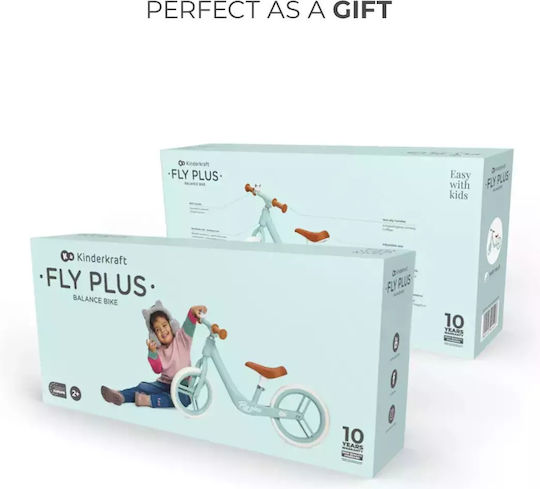 Kinderkraft Παιδικό Ποδήλατο Ισορροπίας Fly Plus Μπλε