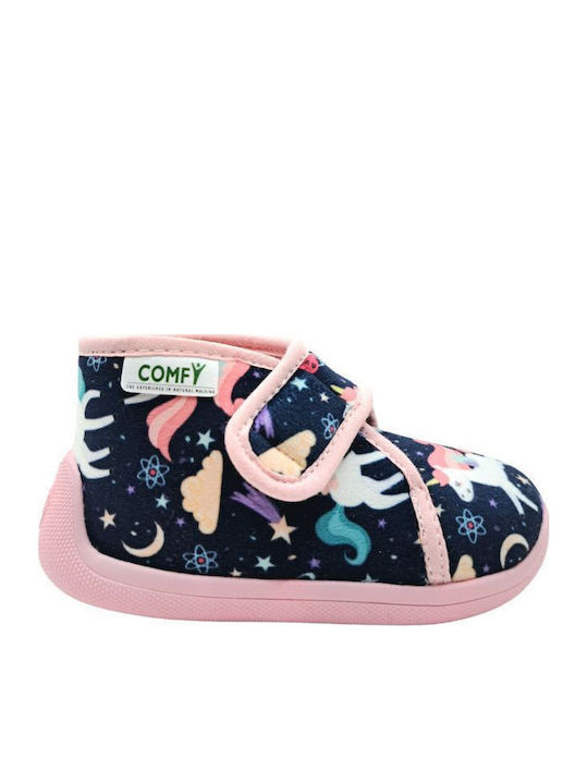 Kinderhausschuhe Stiefel Rosa