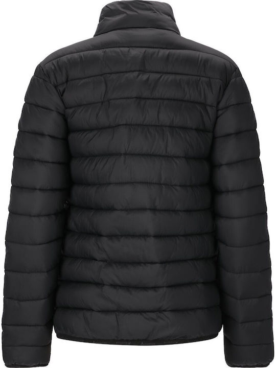 Damen Puffer Jacke für Winter Black