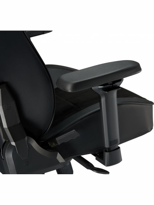 Serioux Prime Artificial Leather Gaming Chair with Adjustable Arms Gray