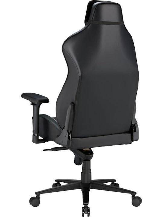 Serioux Prime Artificial Leather Gaming Chair with Adjustable Arms Gray