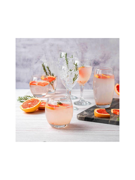 Luigi Ferrero Set Gläser Rotwein / Cocktail/Trinken aus Glas 455ml 6Stück