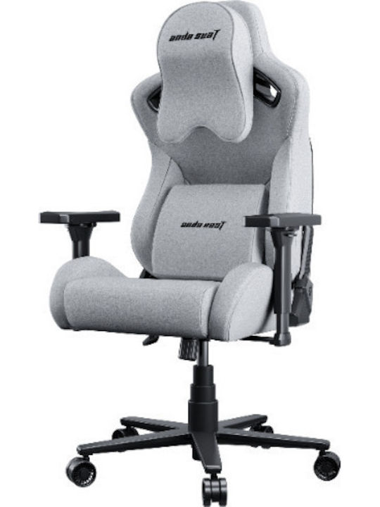 Anda Seat Kaiser 2 Frontier XL Καρέκλα Gaming Δερματίνης με Ρυθμιζόμενα Μπράτσα Γκρι