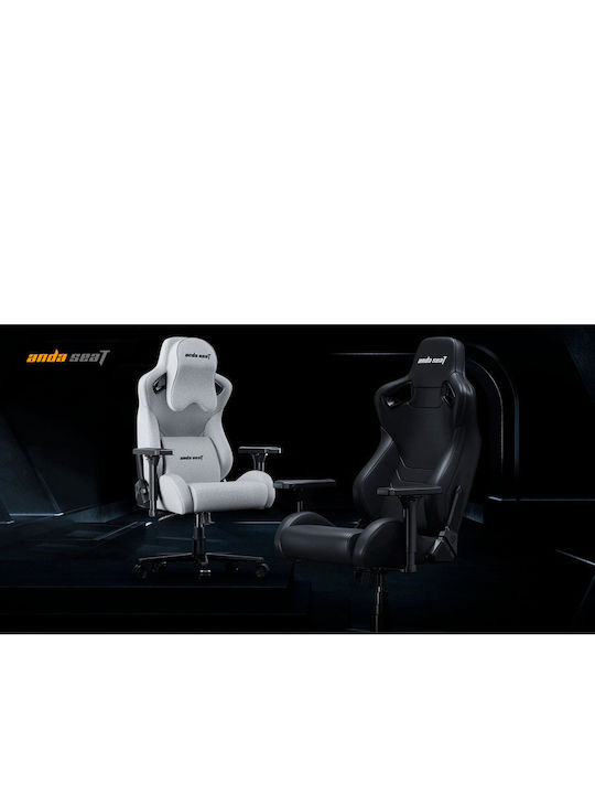 Anda Seat Kaiser 2 Frontier XL Καρέκλα Gaming Δερματίνης με Ρυθμιζόμενα Μπράτσα Γκρι