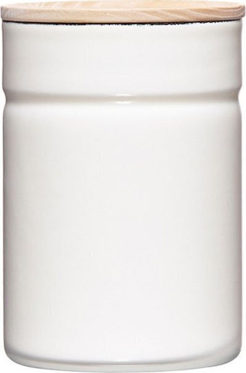 Riess Box Allgemeine Verwendung mit Deckel Hölzernes Weiß 500ml
