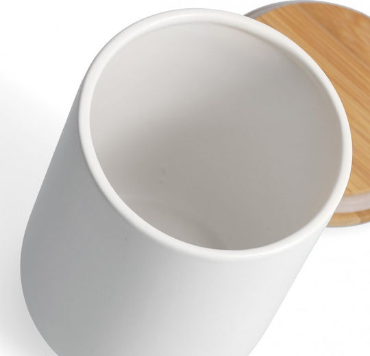 Zeller Βάζο Γενικής Χρήσης με Καπάκι Κεραμικό 1540ml
