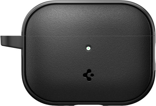 Spigen Vault Case Silicone with Hook in Black color for Apple AirPods Pro 3