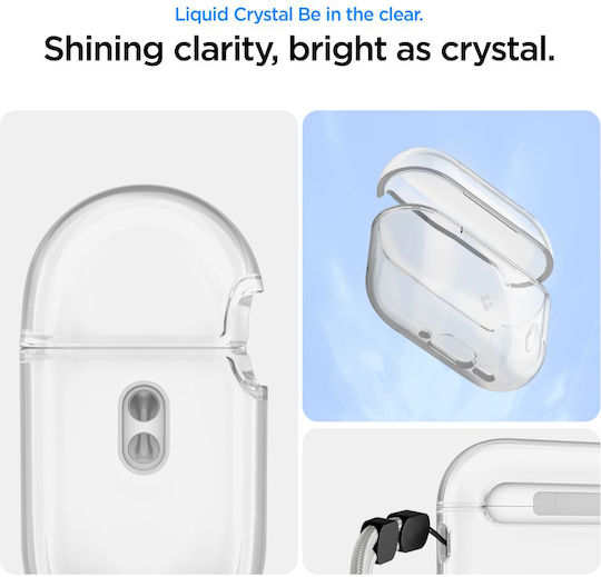 Spigen Liquid Crystal Case Silicone in Transparent color for Apple AirPods Pro 3