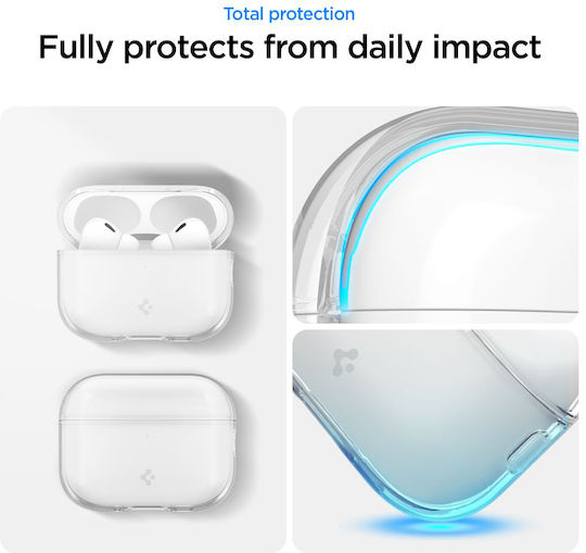 Spigen Liquid Crystal Case Silicone in Transparent color for Apple AirPods Pro 3
