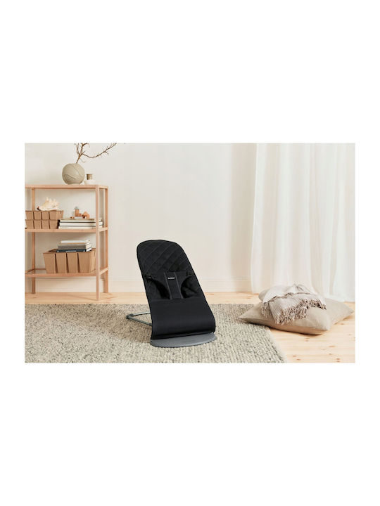 BabyBjorn Χειροκίνητο Relax Μωρού Bliss Classic Quilt Μαύρο για Παιδί έως 13kg