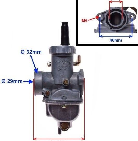 Mini Cross 4t 17mm Motorcycle Carburetor