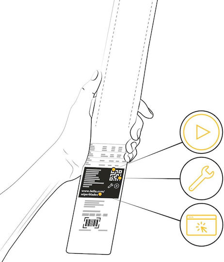 Hella Truck Wiper Blade Set Frontscheibenwischer 600mm