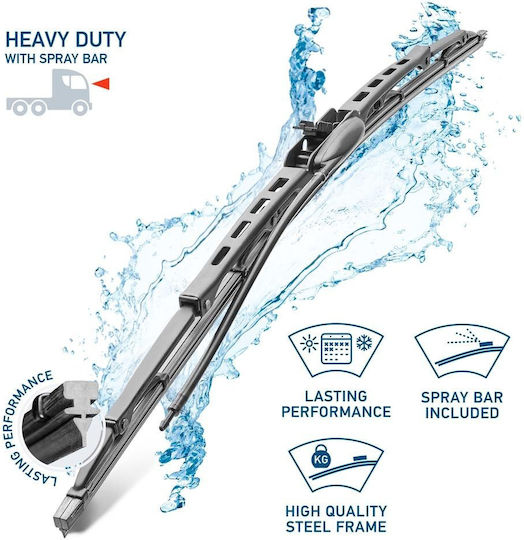 Hella Truck Wiper Blade Set Frontscheibenwischer 600mm