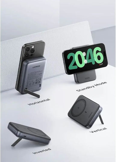 Ugreen PB562 MagSafe Power Bank 10000mAh 20W with USB-C Port Power Delivery Black
