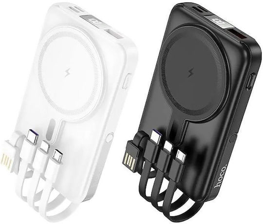 Hoco J135 Rico MagSafe Power Bank 10000mAh 22.5W Schwarz