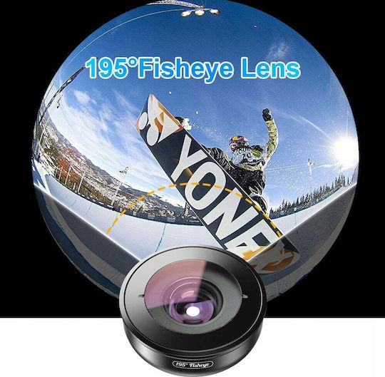 Apexel Φακός Κάμερας ​Κινητών Fisheye
