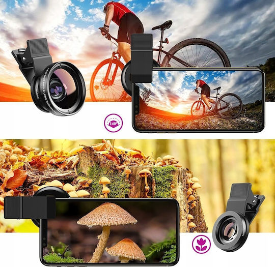 Apexel Phone Camera Lens Set Filter / Macro / Wide Angle 12.5x
