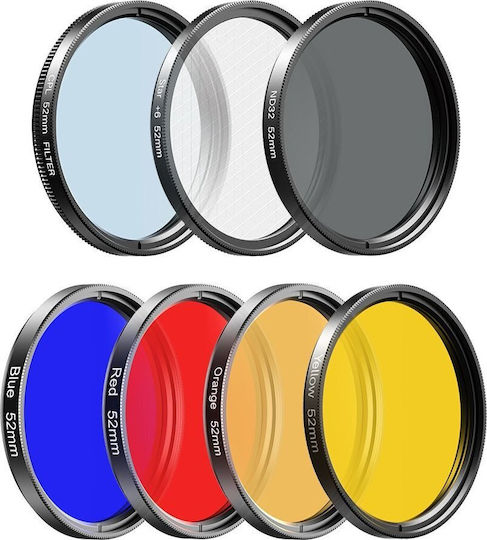 Apexel 7-in-1 Filter Set Phone Camera Filters Apl-52uv-7f