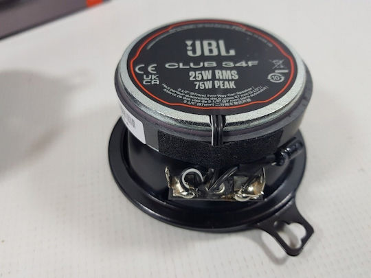 Boxe Coaxiale Club 34f Jbl 8.7cm 25w Rms
