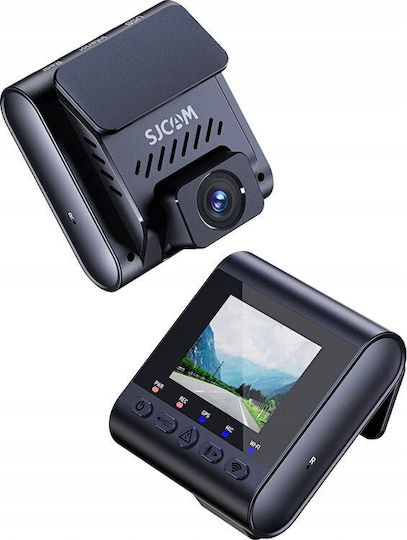 SJCAM 4K Windshield Car DVR Set with Rear Camera, Display