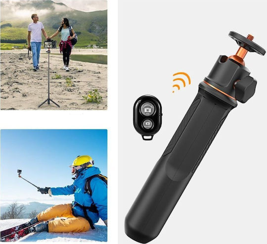 Selfie Stick Kf Stick Selfie Stick Tripod 60cm 4in1 Phone Smartphone 1/4 Gopro + Remote Controller/kf09.135