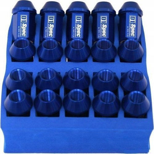 D1spec Forged Nuts D1spec Alu 12x1.5 Blue