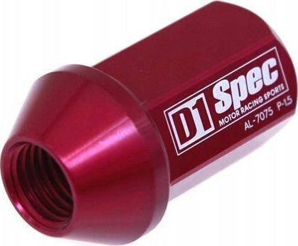 D1spec Forged Car Lug Nuts D1spec Alu 12x1.25 Red