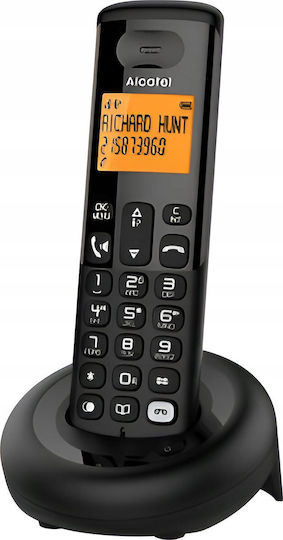 Alcatel E260 Cordless Phone with Greek Menu Black
