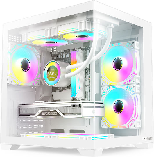 ProGaming Ambra Desktop PC (Ryzen 5-5600X/32GB DDR4/1TB SSD/Radeon RX Vega 56/W11 Home) Alb